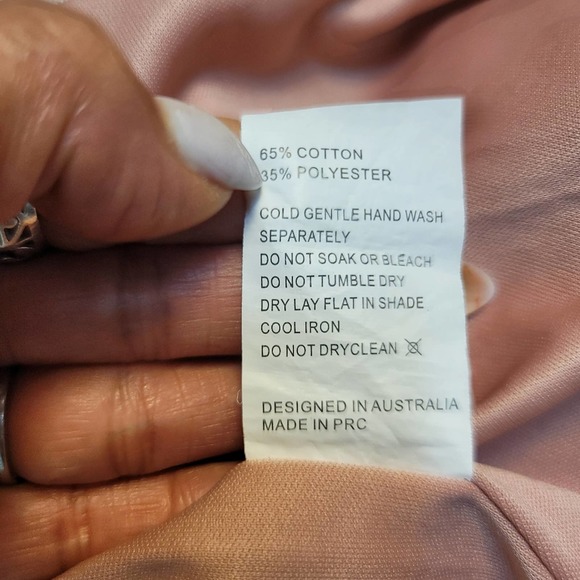 *PRINCESS POLLY COTTAGE HILL MINI DRESS BLUSH SIZE 6 US - Picture 10 of 13